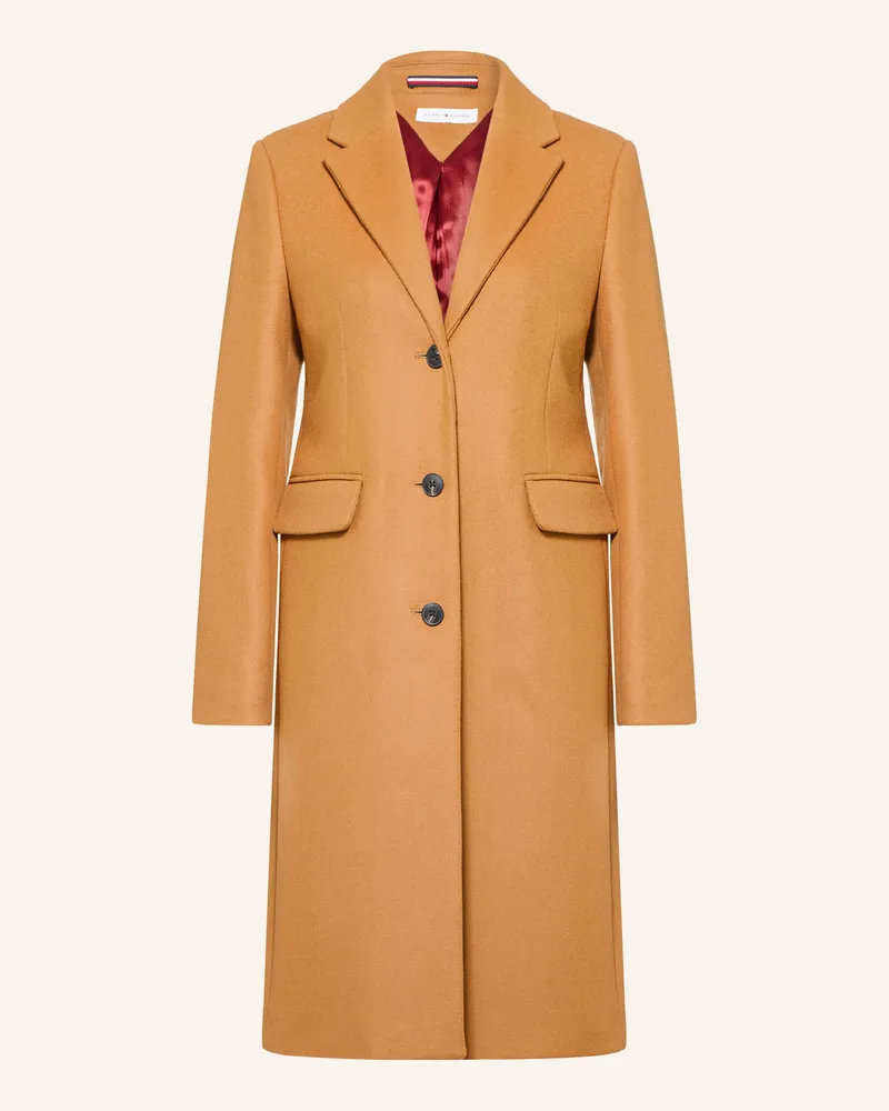 Tommy Hilfiger Wollmantel braun Camel