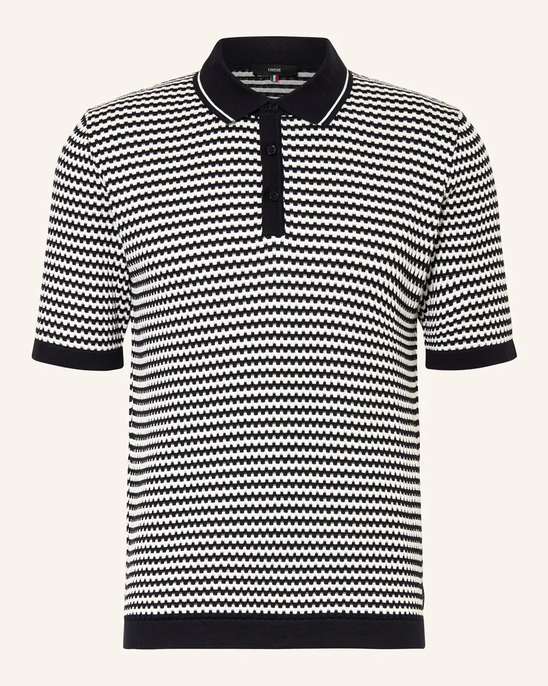 cinque Strick-Poloshirt CIFLAVIEN Schwarz