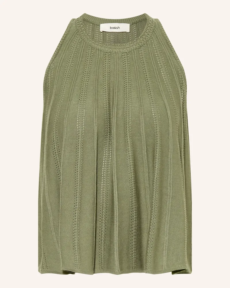 ba&sh Stricktop Serres gruen Khaki