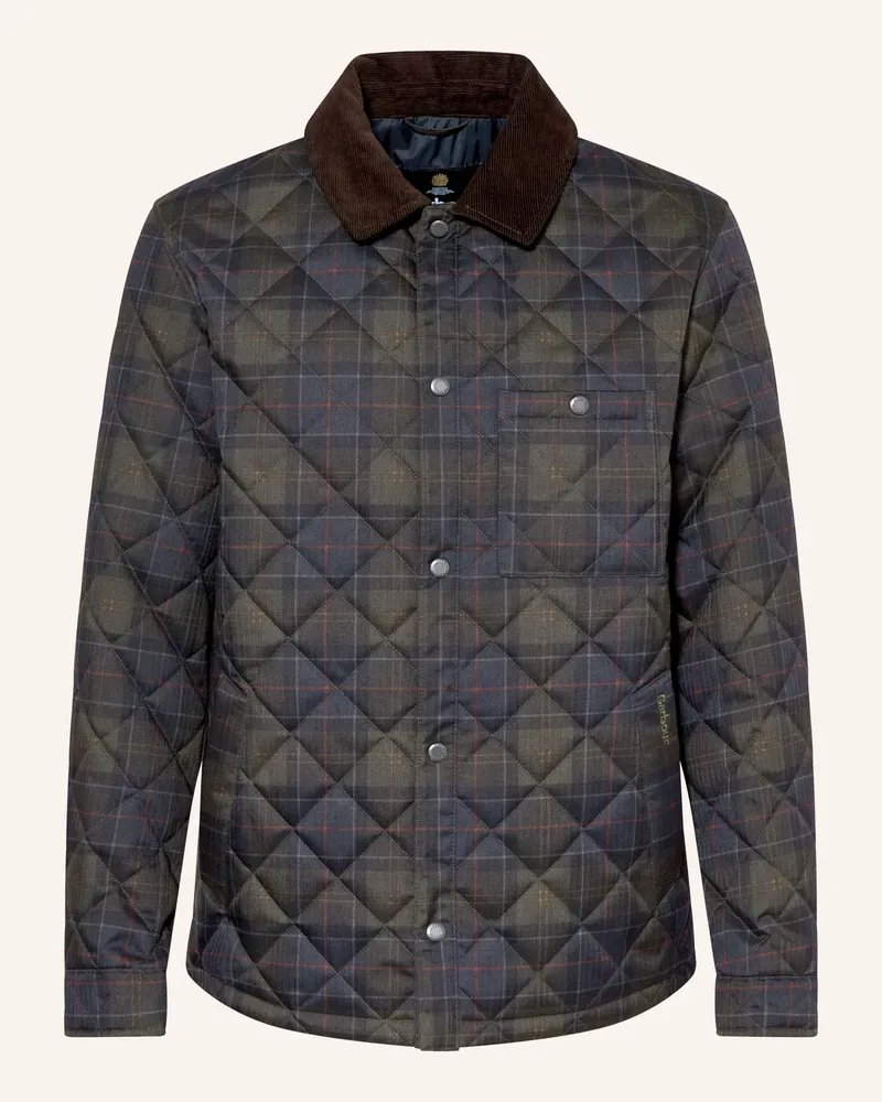 Barbour Steppjacke gruen Dunkelgrün