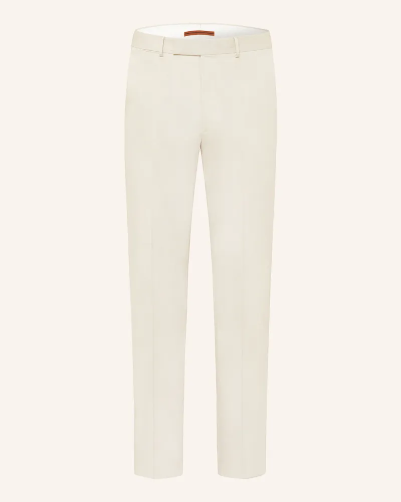 Ermenegildo Zegna Chino Regular Fit weiss Weiss