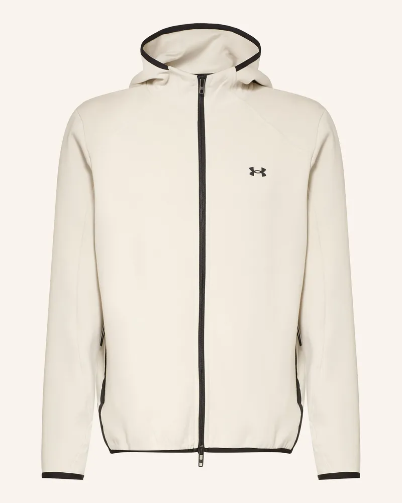 Under Armour Sweatjacke Ua Unstoppable weiss Creme