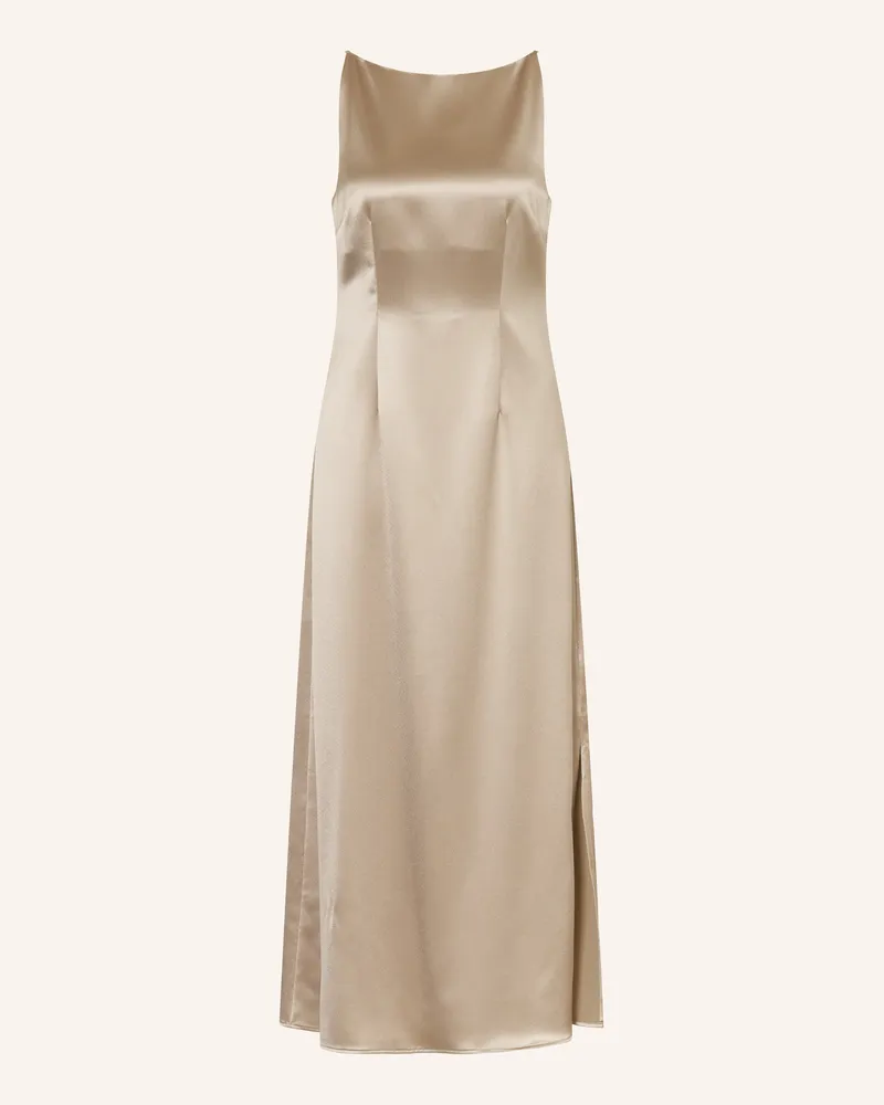 Mrs & HUGS Abendkleid beige Taupe