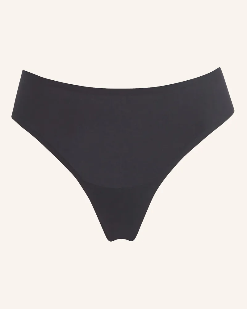 Wolford Wolford String Cotton Contour 3w String schwarz Schwarz