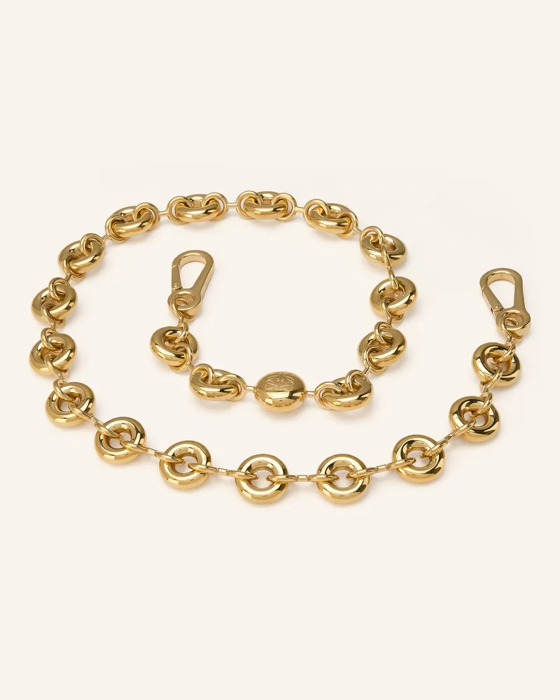 Loewe Taschenanhänger Donut gold Gold