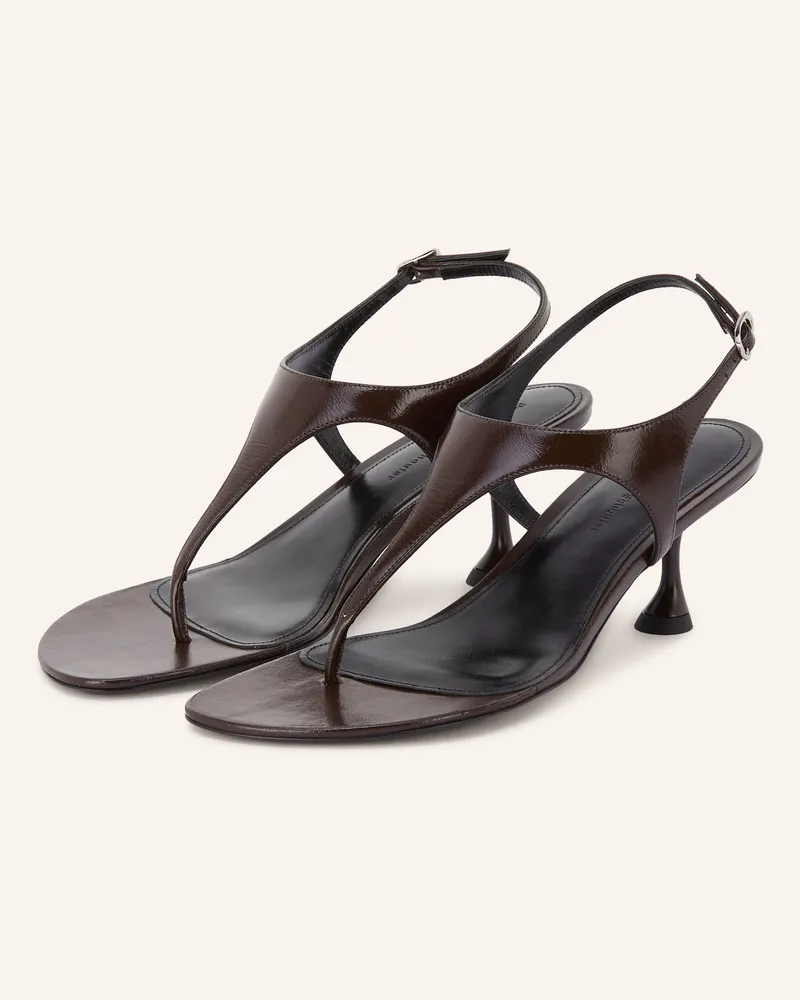 Proenza Schouler Sandaletten braun Dunkelbraun