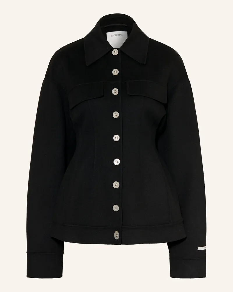 SPORTMAX Jacke Spxarena schwarz Schwarz