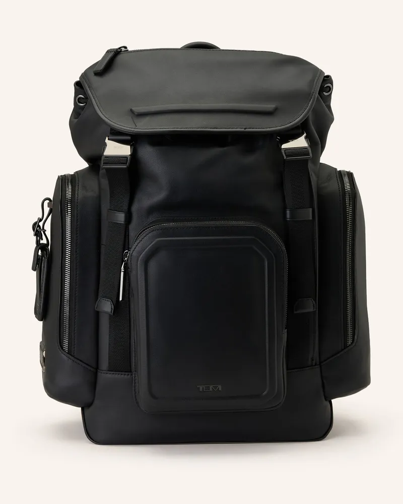 Tumi Harrison Rucksack Small Griffen Mit Laptop-Fach schwarz Schwarz