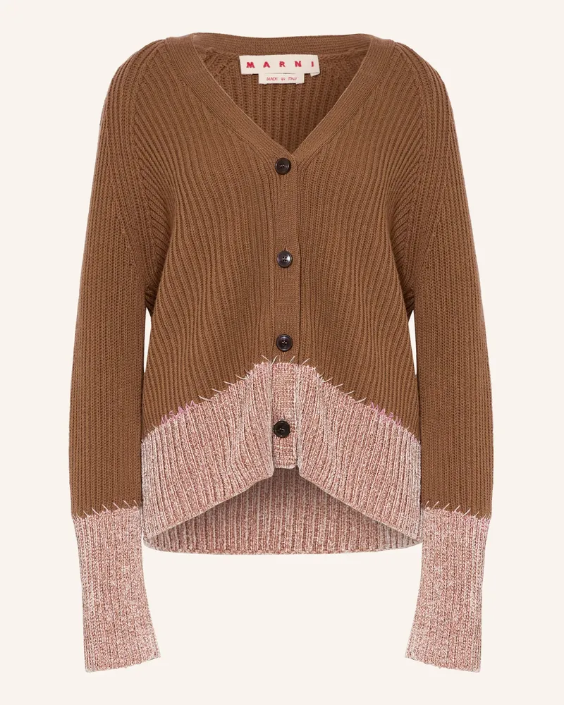 Marni Strickjacke Braun