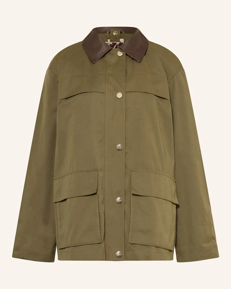 Liu Jo Overjacket Dunkelgrün