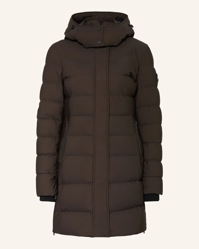 Moose Knuckles Daunenparka Watershed braun Dunkelbraun
