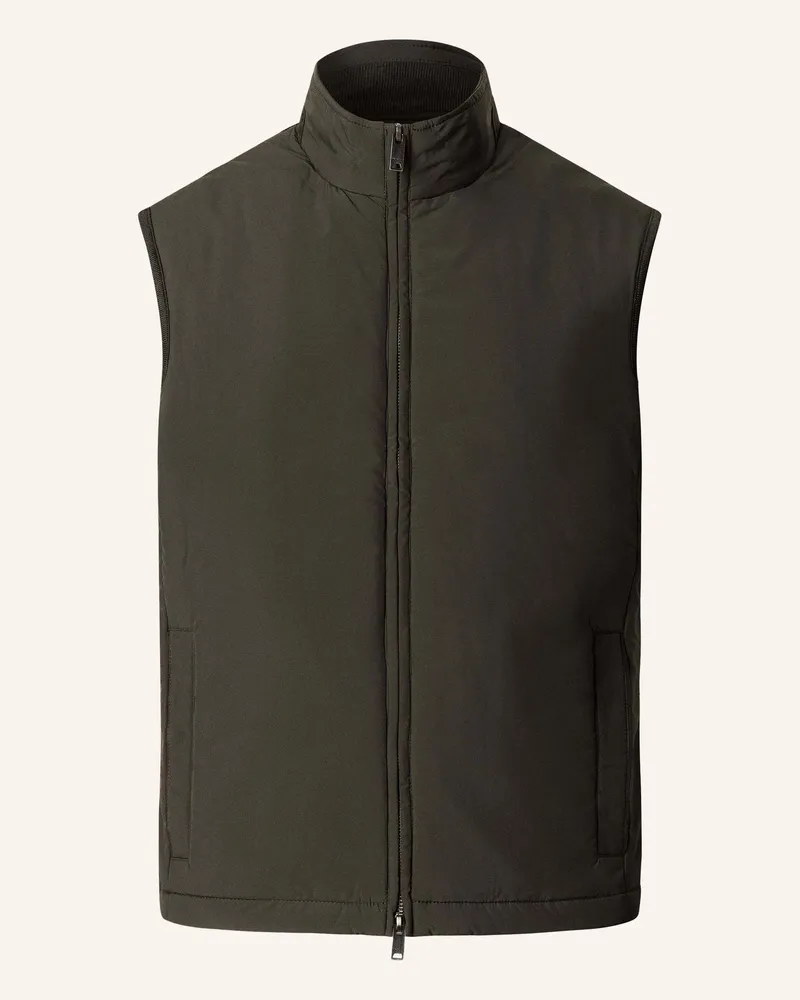 Hackett Gilet WINDSOR GILET Dunkelgrün