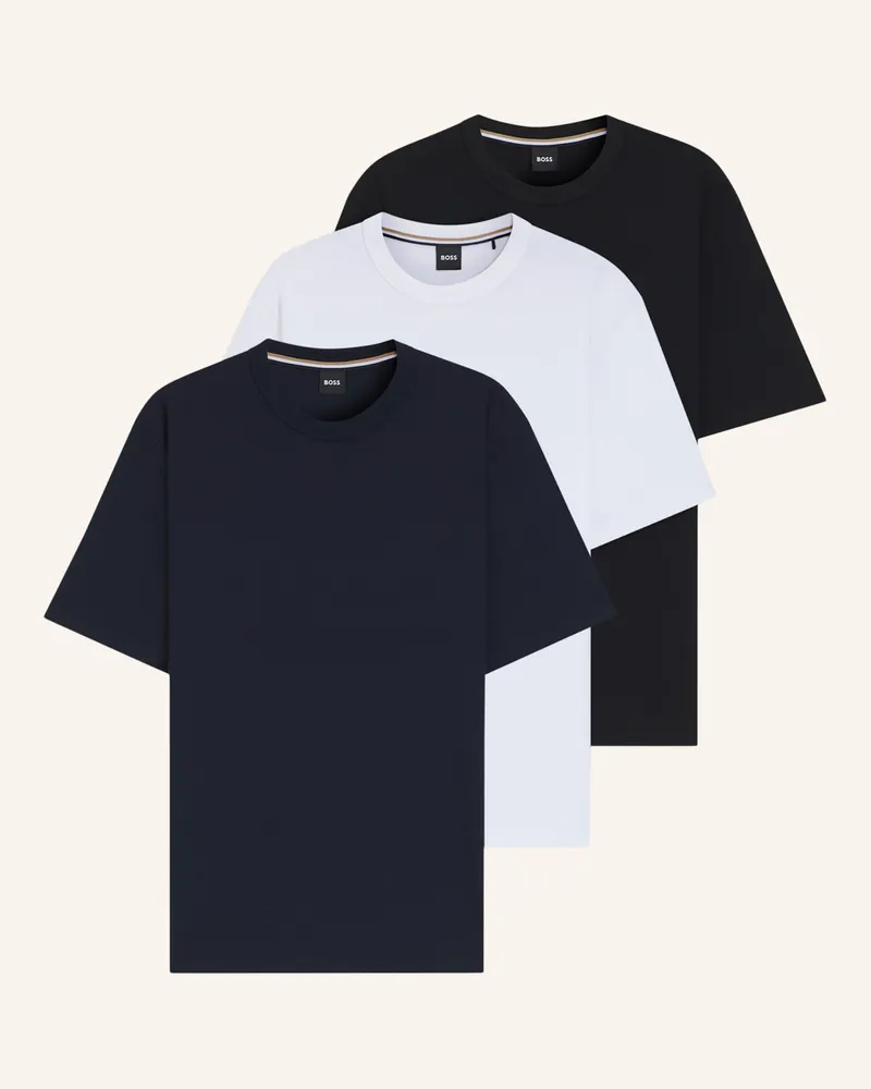 HUGO BOSS T-Shirt H-Taut Multipack Regular Fit weiss Weiss