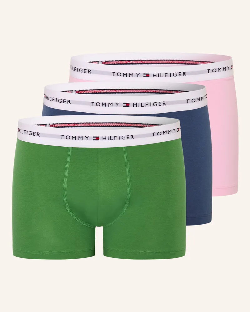 Tommy Hilfiger 3er-Pack Boxershorts gruen Grün