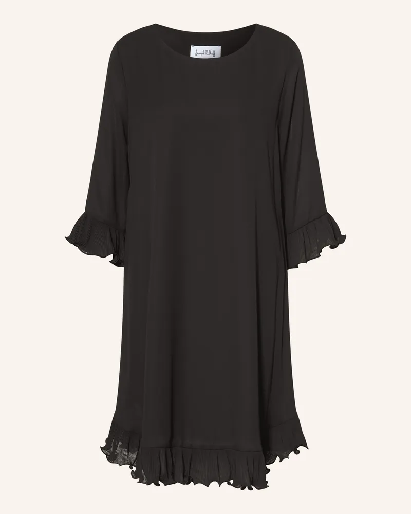 Joseph Ribkoff Kleid Mit 3/4-Arm Und Rüschen schwarz Schwarz