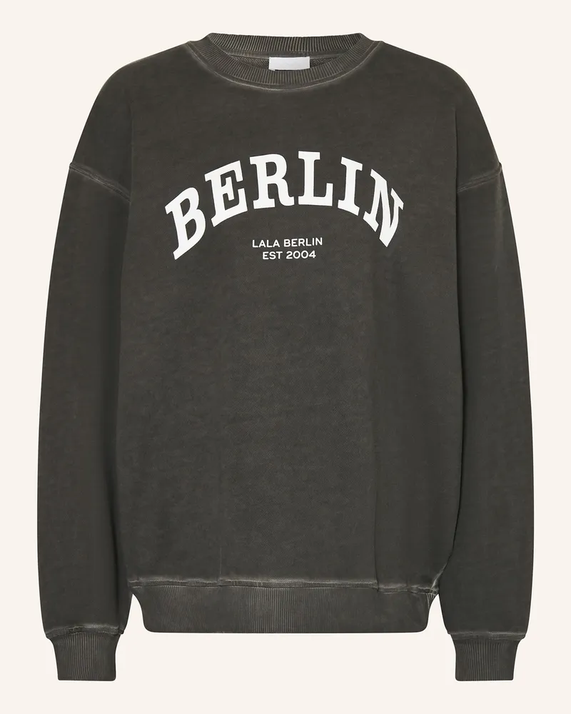 Lala Berlin Sweatshirt BERLIN Dunkelgrau