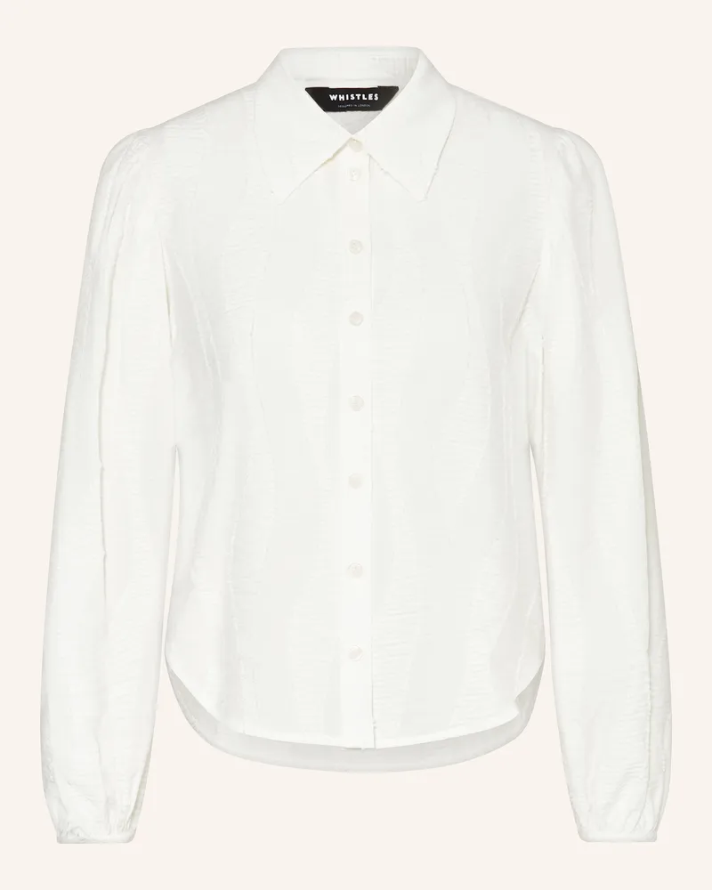 Whistles Hemdbluse HANNAH Weiss