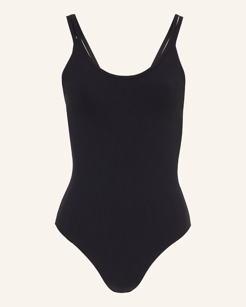 MYMARINI Badeanzug Cleansuit schwarz Schwarz