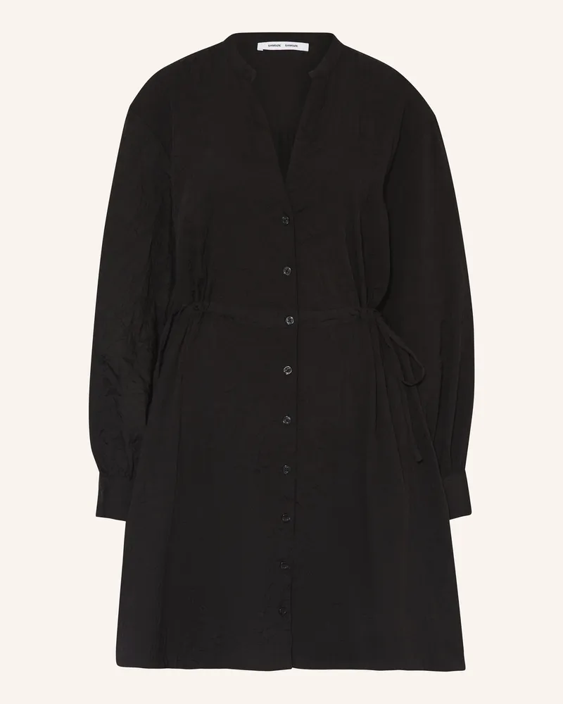 Samsøe & Samsøe Kleid Saamelia schwarz Schwarz