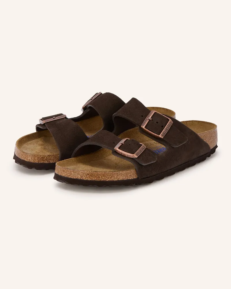 Birkenstock Pantoletten Arizona Sfb Leve braun Braun