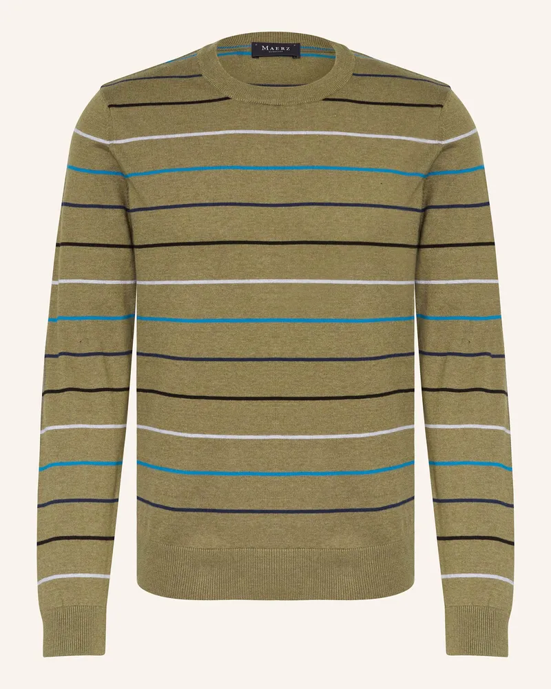 Maerz Pullover gruen Oliv