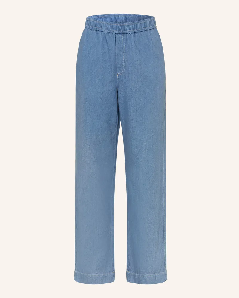 Part Two Hose AINAPW in Jeansoptik Blau