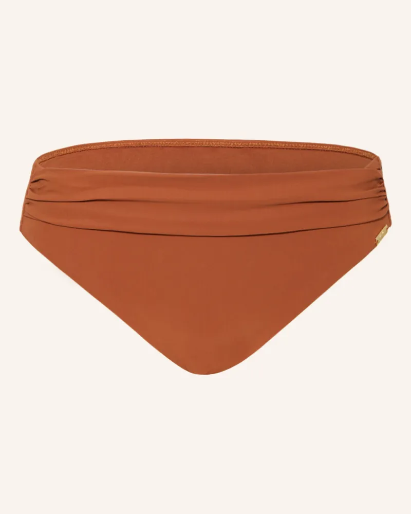 Maryan Mehlhorn Basic-Bikini-Hose HONESTY Cognac