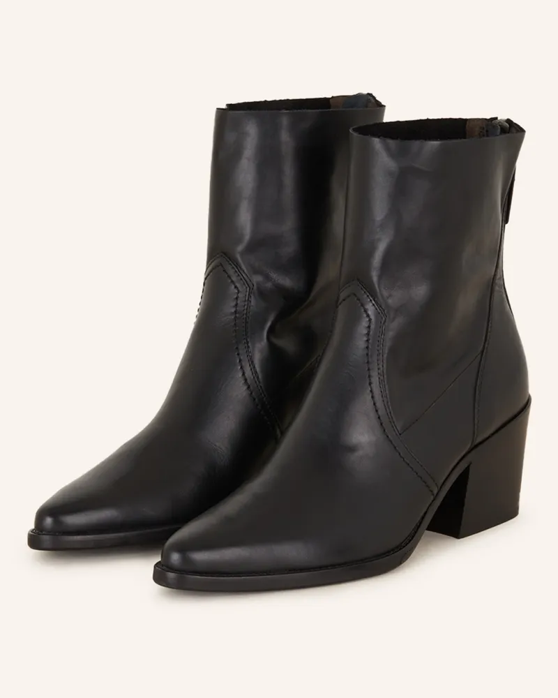 paul green Stiefeletten schwarz Schwarz
