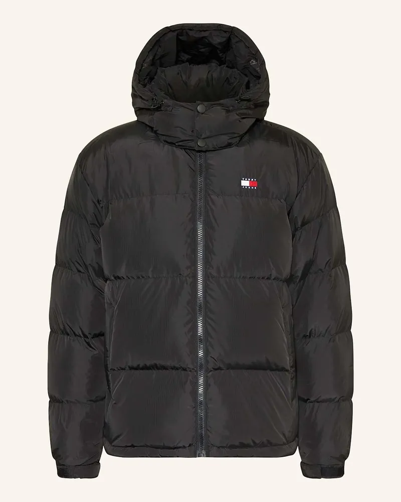 Tommy Hilfiger Daunenjacke ALASKA mit abnehmbarer Kapuze Schwarz