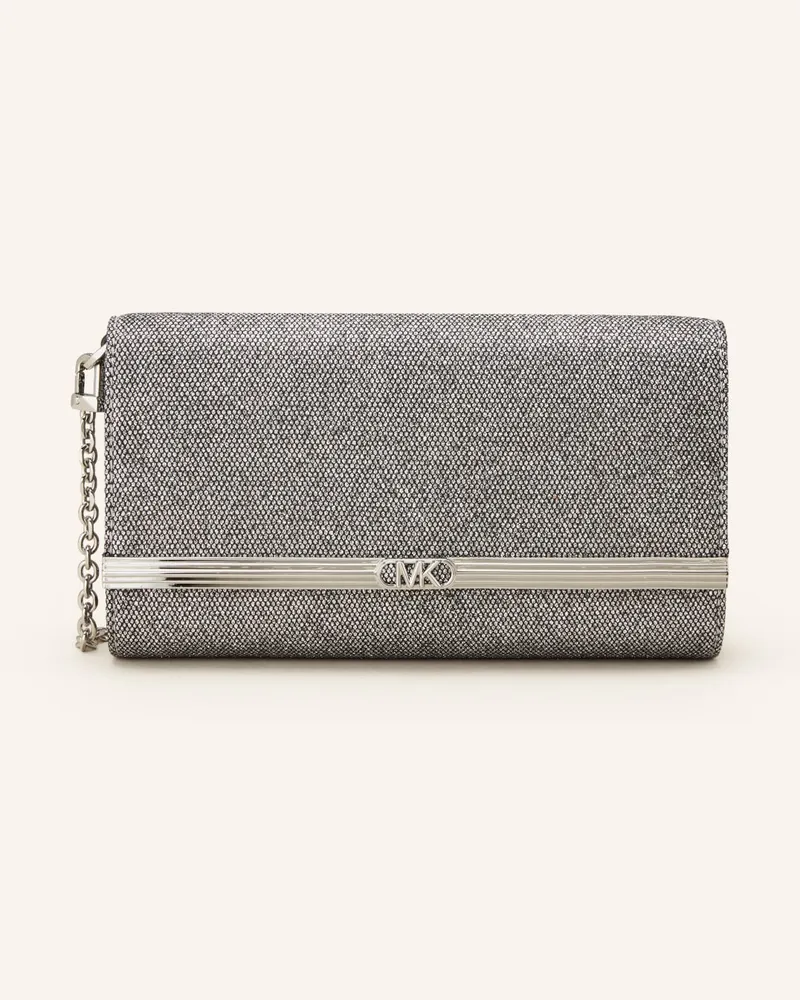 Michael Kors Clutch MONA Silber