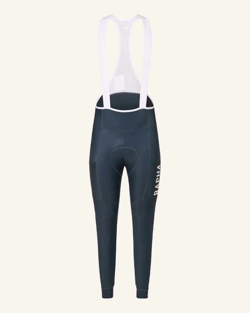 Rapha Radhose Pro Team Lightweight Mit Trägern Und Gepolstertem Einsatz grau Schwarz