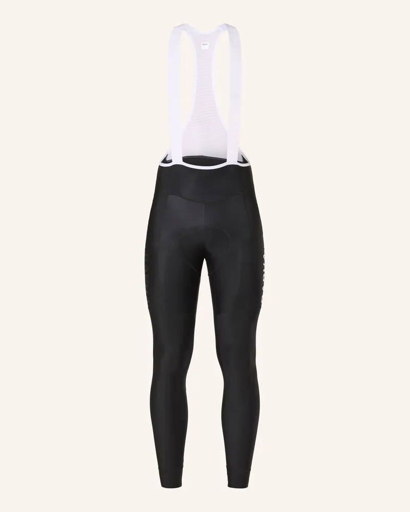 Rapha Radhose Pro Team Lightweight Mit Trägern Und Gepolstertem Einsatz grau Schwarz