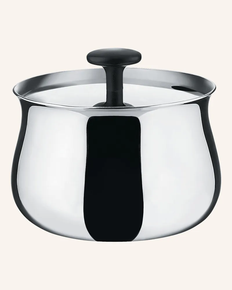 Alessi Zuckerdose CHA Silber