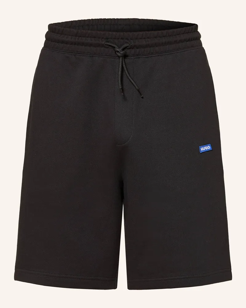 HUGO BOSS Sweatshorts Nasensio schwarz Schwarz