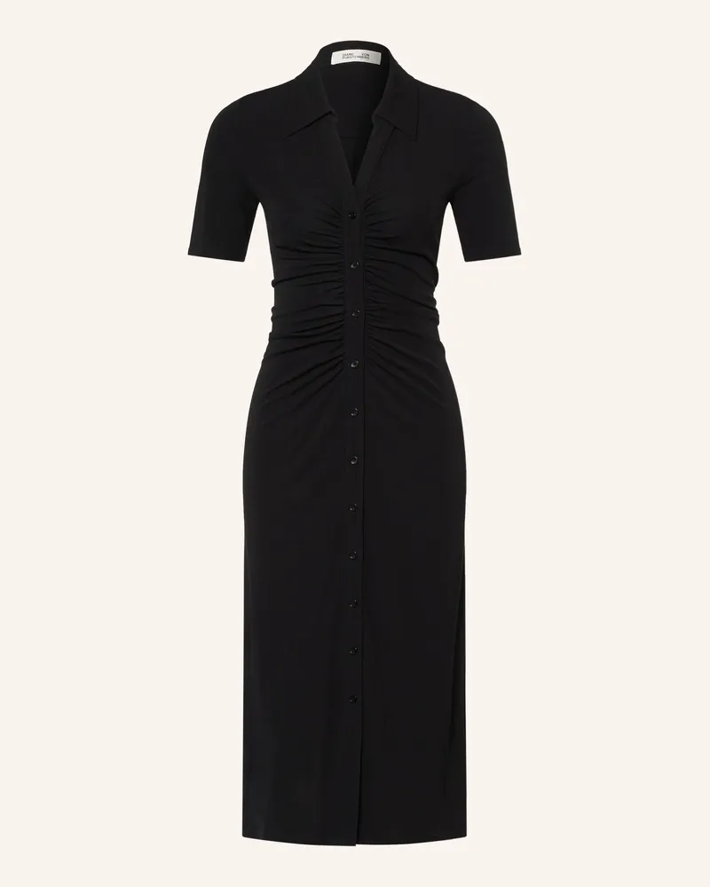 Diane von Furstenberg Kleid Zoey schwarz Schwarz