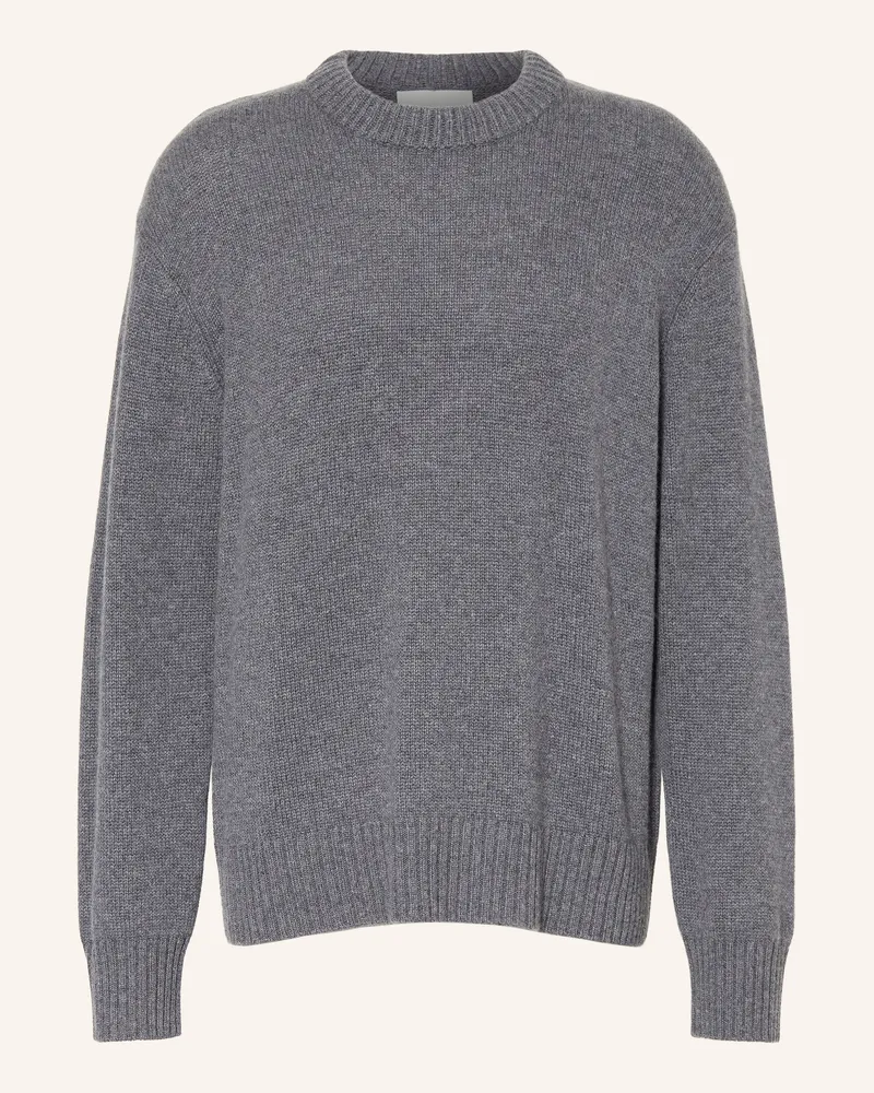 Lisa Yang Cashmere-Pullover Kristian grau Dunkelgrau