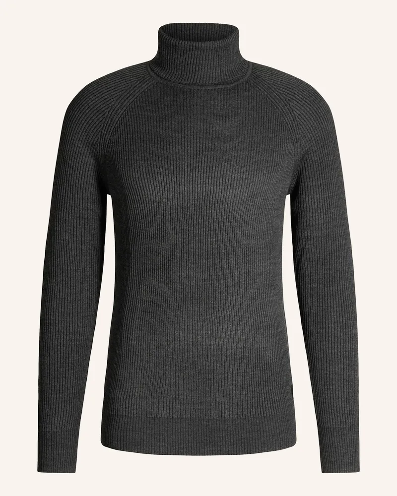 Strellson Rollkragenpullover grau Grau
