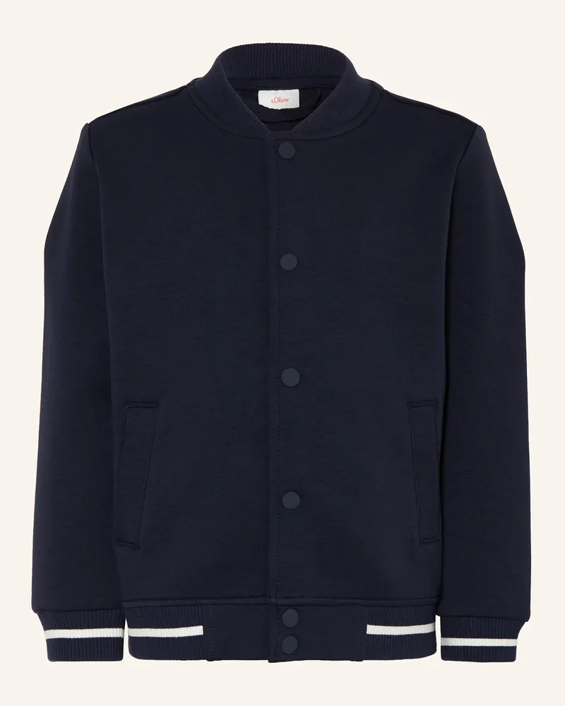 S.Oliver College-Jacke blau Dunkelblau