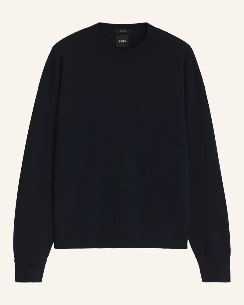 HUGO BOSS Pullover Fialka blau Dunkelblau