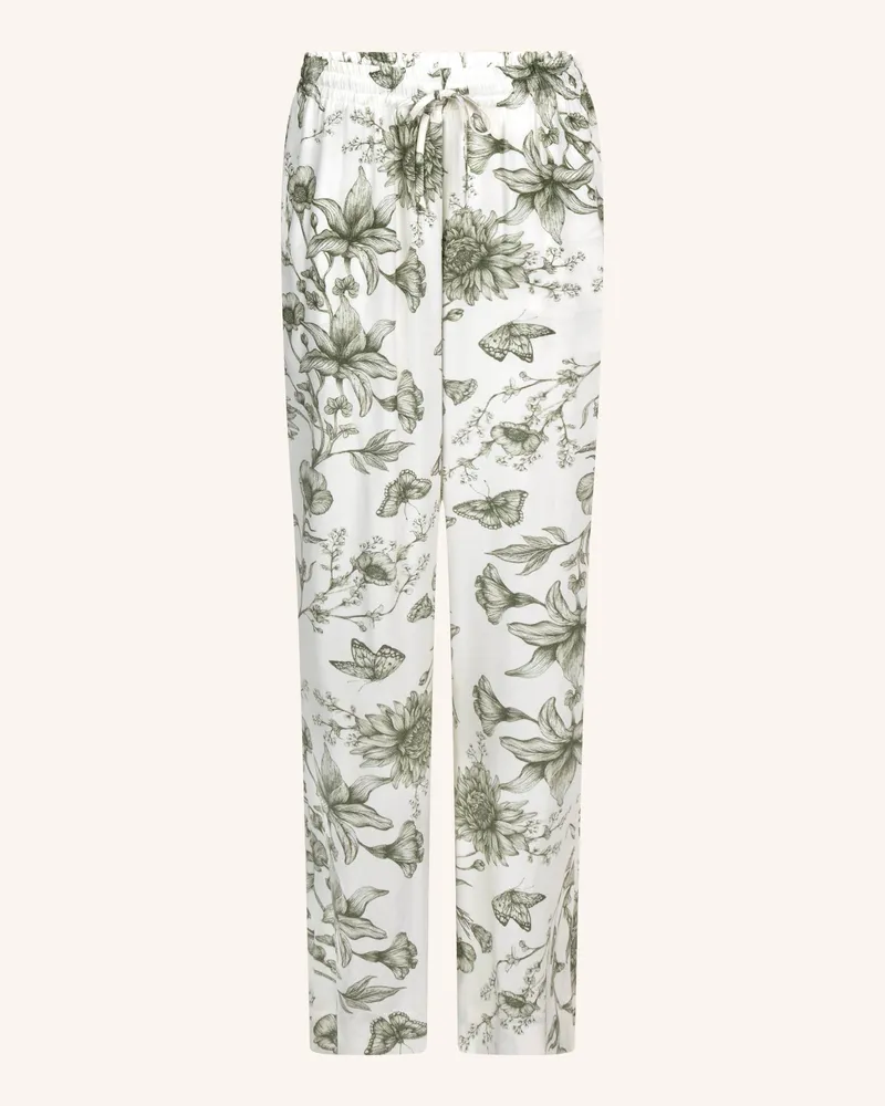 Hunkemöller Schlafhose STORYLOVER Weiss