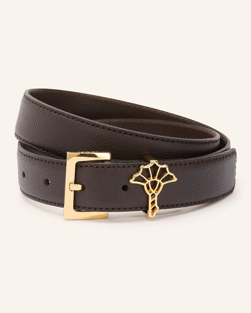 JOOP! Ledergürtel Dunkelbraun