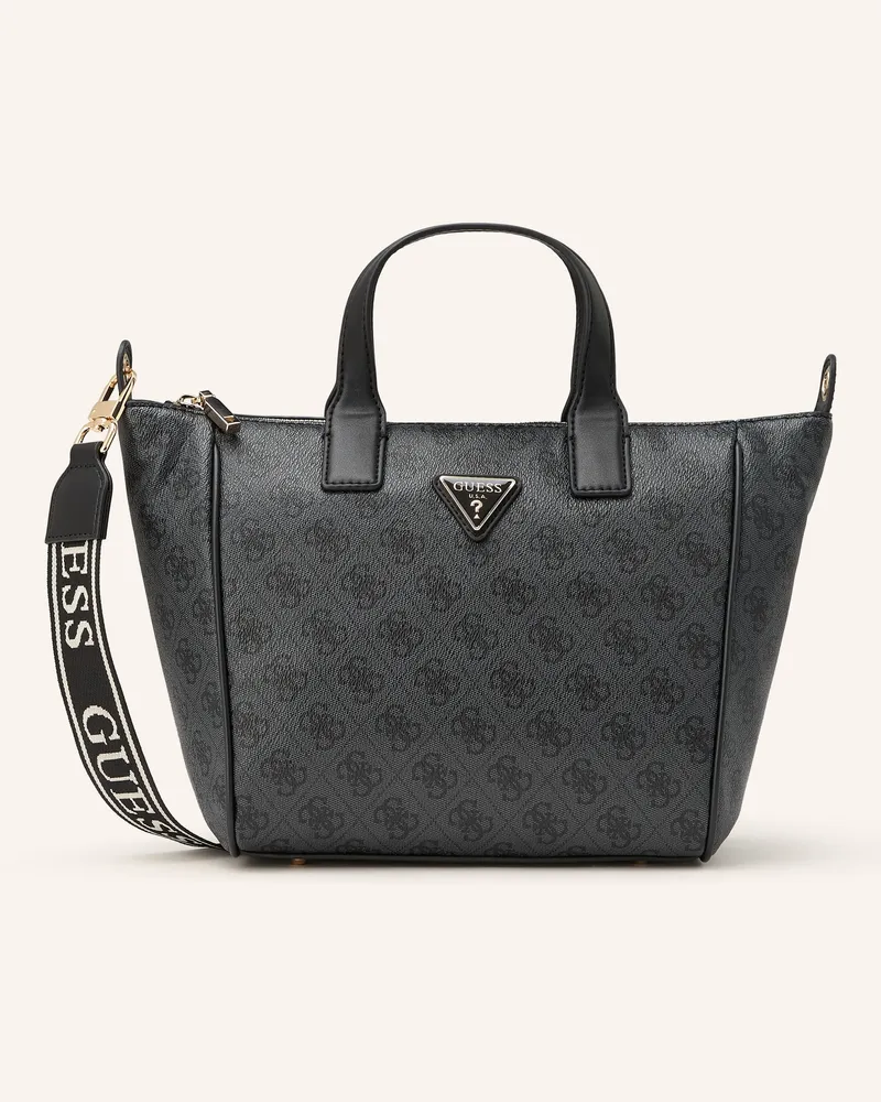 Guess Handtasche Follie Small grau Hellbraun