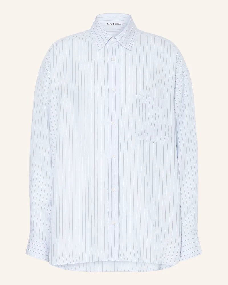 Acne Studios Hemd Custom Fit blau Hellblau