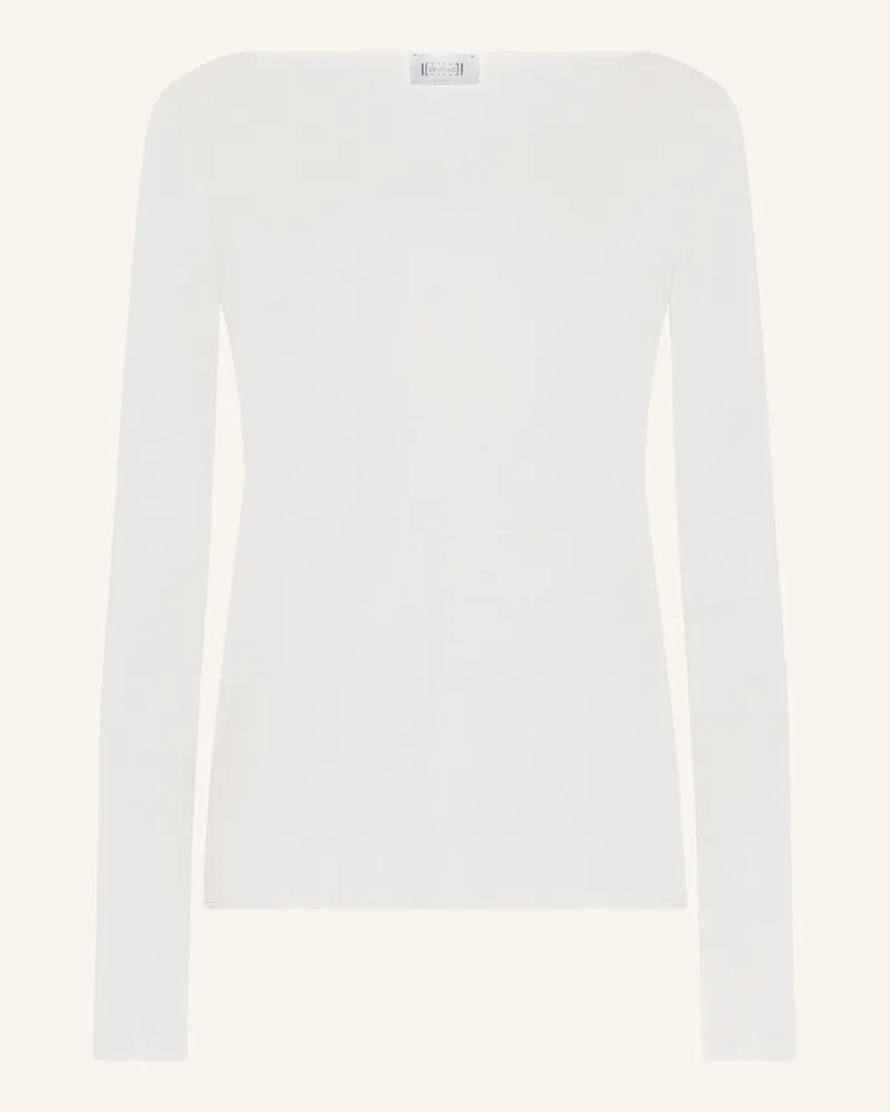 Wolford Pullover PURE TOP LONG SLEEVES Weiss