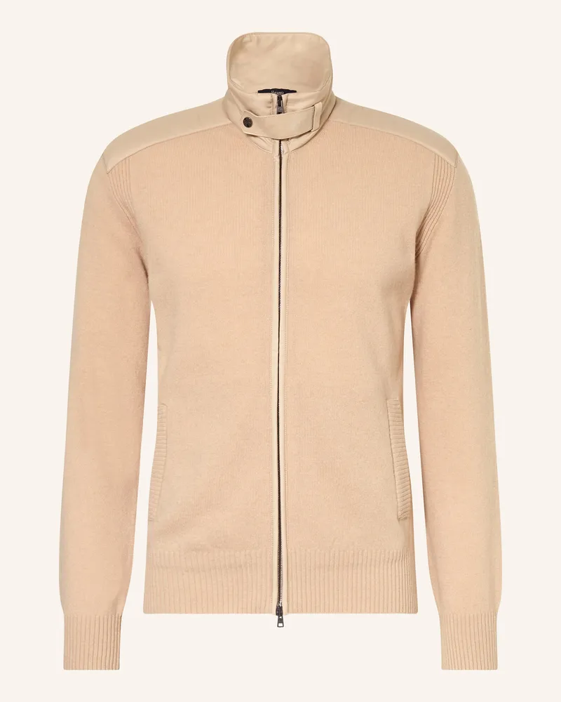 Herno Strickjacke beige Camel