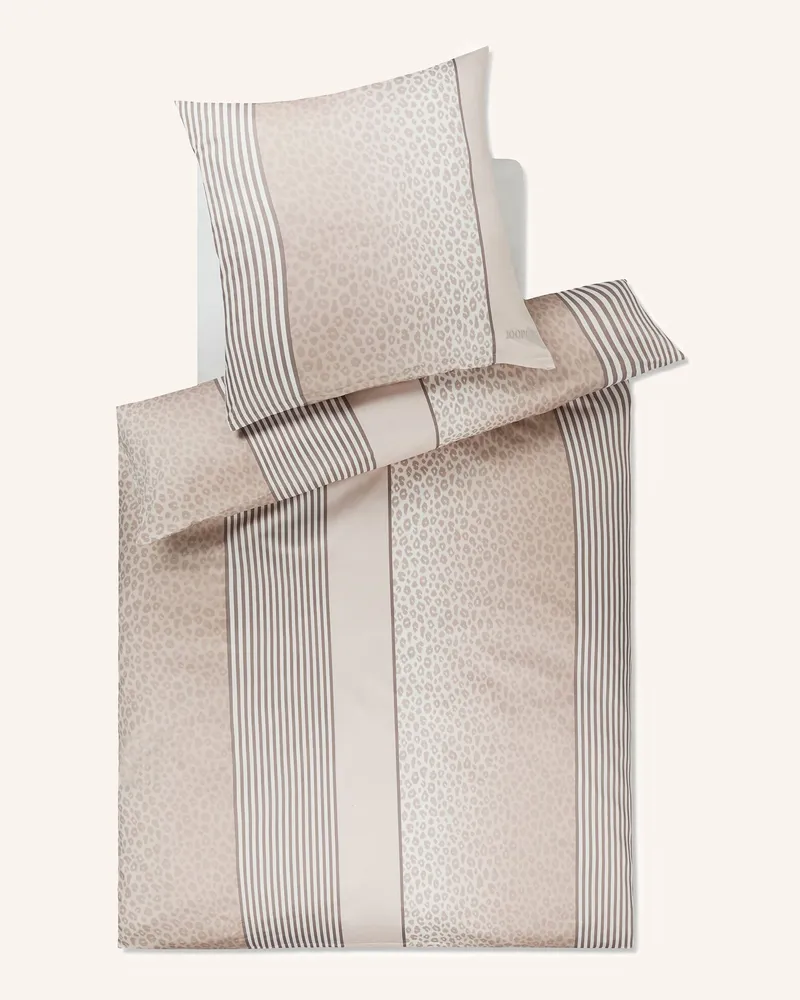 JOOP! Bettwäsche Leo beige Grau