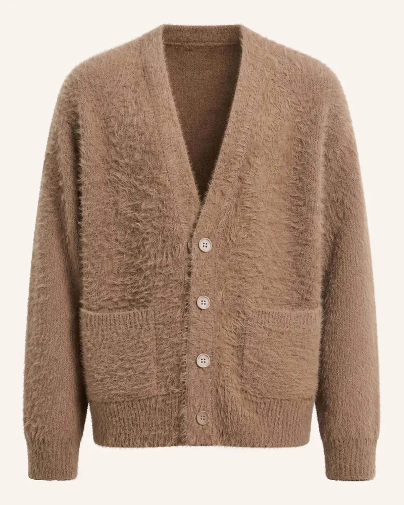 KIEFERMANN Strickjacke Joreg braun Camel