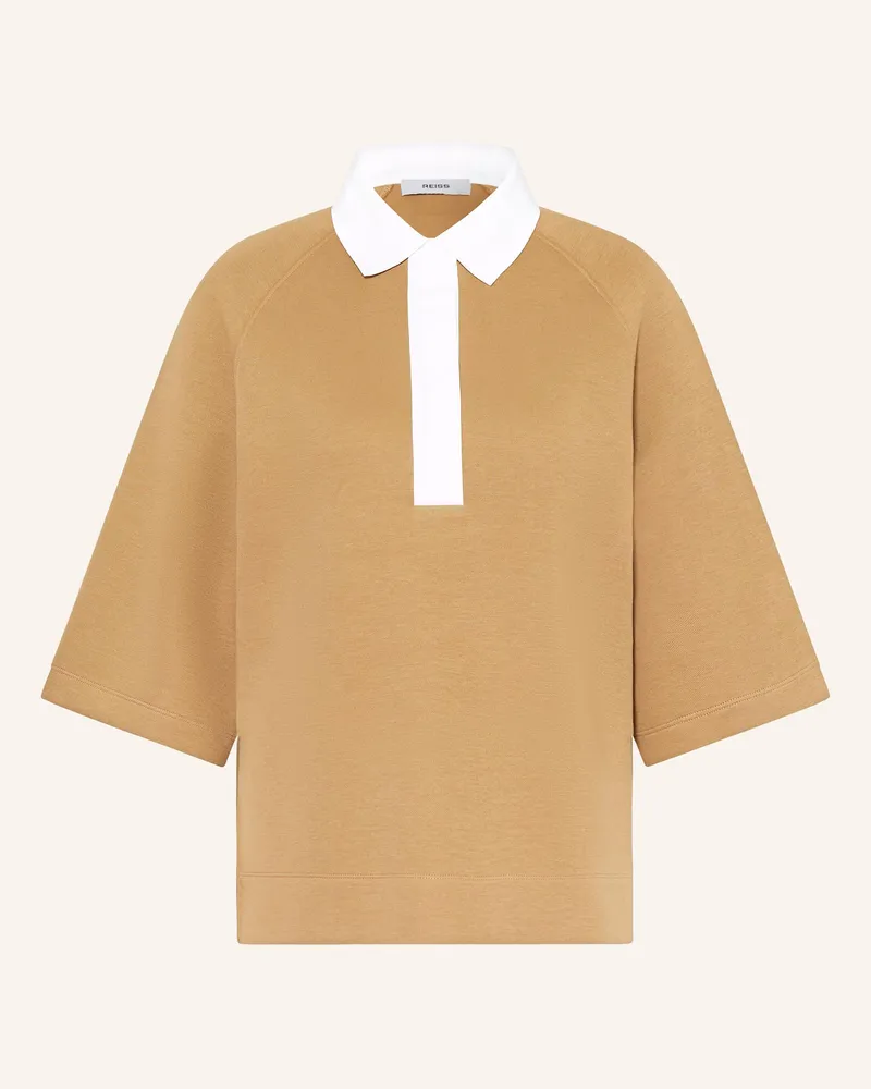 Reiss Top GAIA Camel