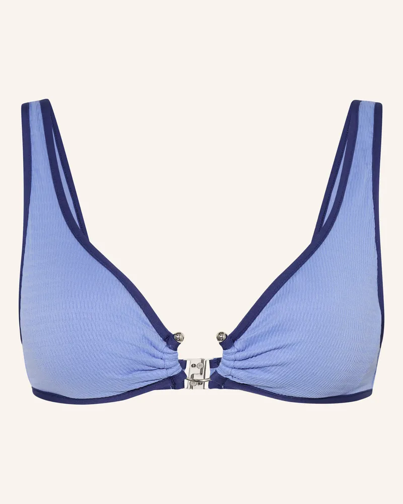 Seafolly Australia Bralette-Bikini-Top Beach Bound blau Hellblau