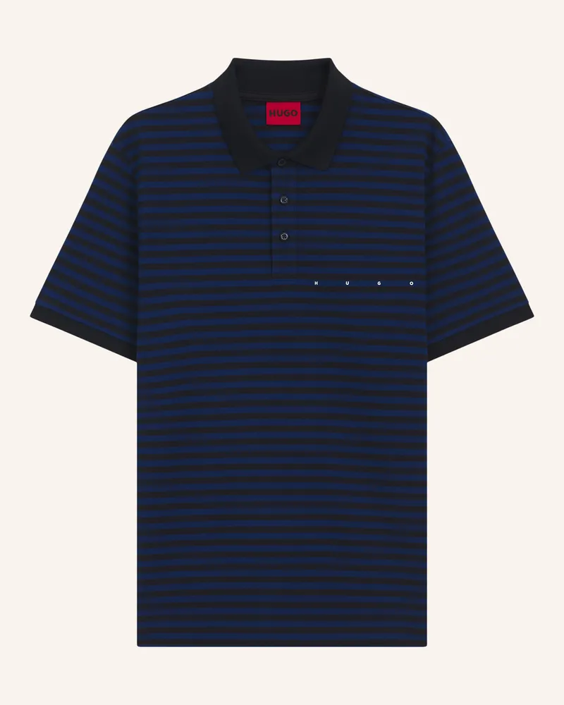 HUGO BOSS Polo Demspolo Regular Fit schwarz Dunkelblau